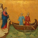 Duccio di Buoninsegna Vocazione di Andrea e Pietro